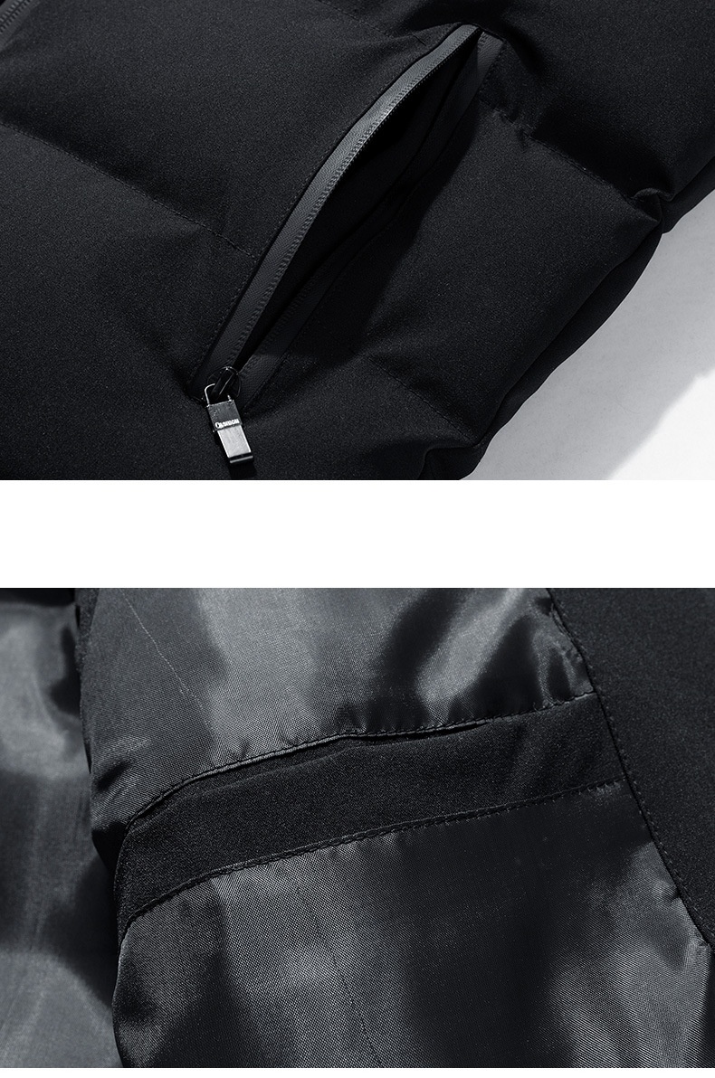 test_Men’s Solid Color Casual Standing Collar Sleeveless Loose Men’s Outwear