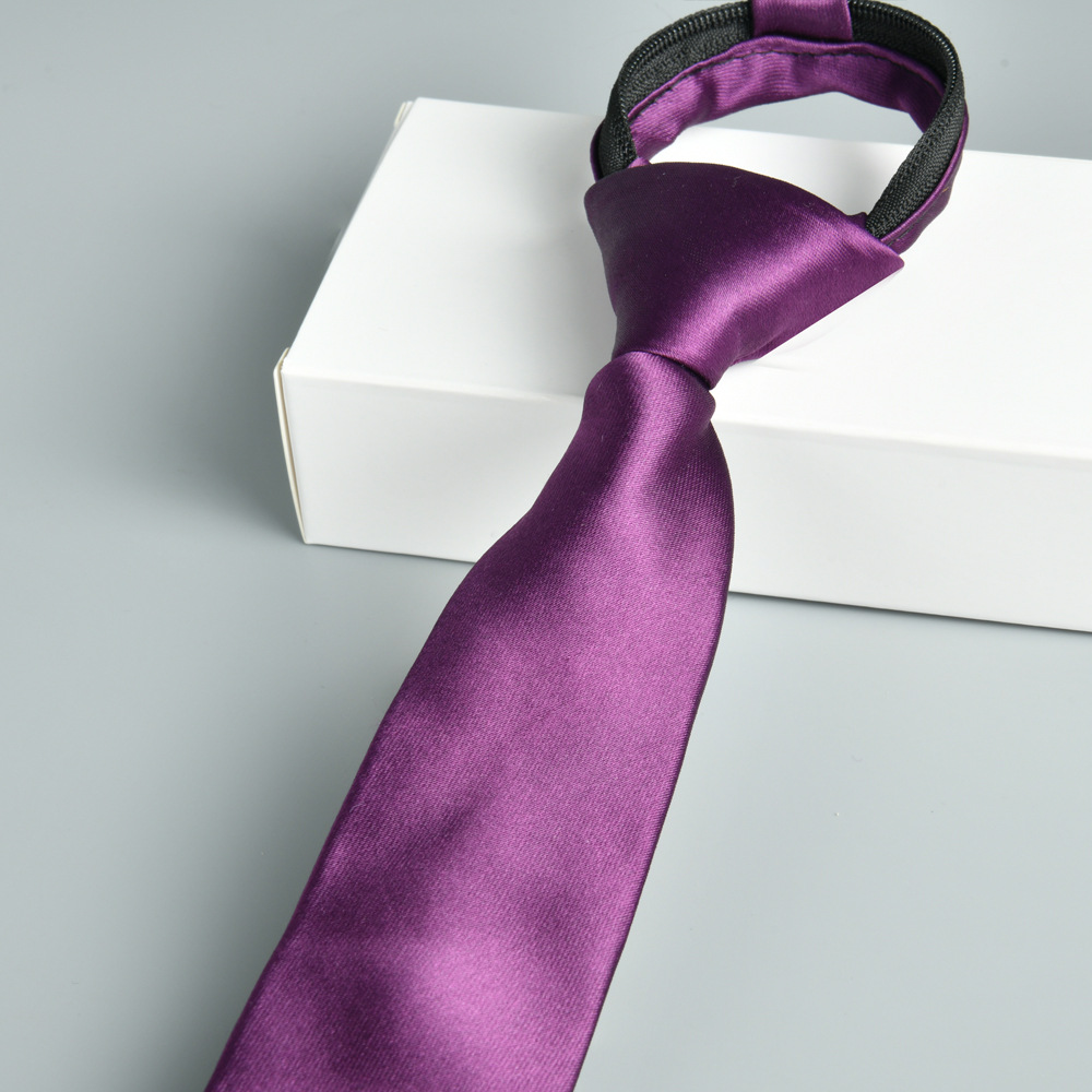 test_Men’s Polyester Stripe Tie For Autumn And Winter