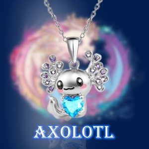 test_Cute Cartoon Heart Shape Alloy Plating Inlay Zircon Women’s Pendant Necklace