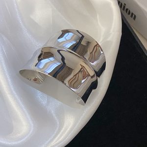test_Exaggerated Novelty Irregular Alloy Wholesale Wide Bracelet Bangle