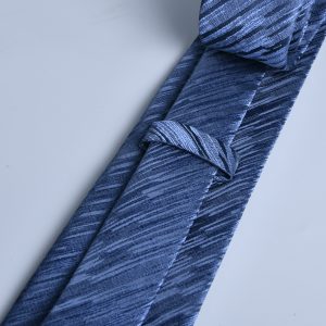 test_Men’s Business Solid Color Tie In Navy Blue, Made Of Polyester, Suitable For  Spring And Summer