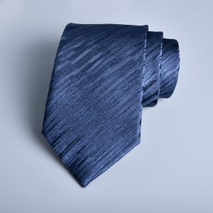 test_Men’s Business Solid Color Tie In Navy Blue, Made Of Polyester, Suitable For  Spring And Summer