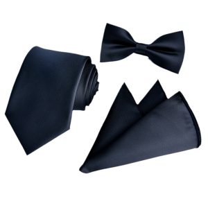 test_Men’s Business Solid Color Tie In Wine Red, Polyester Material, Perfect For Winter