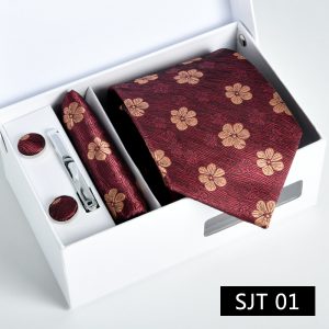 test_Men’s Business Stripe Polyester Tie, Classic Style For Formal And Office Wear