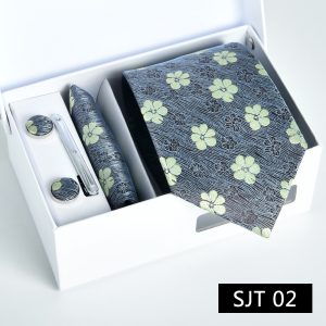 test_Men’s Business Stripe Polyester Tie, Classic Style For Formal And Office Wear