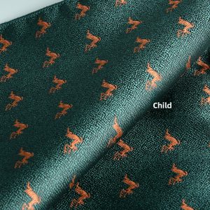 test_Men’s Multicolor Stripe Polyester Pocket Square In Casual Style With Jacquard Craft For Autumn