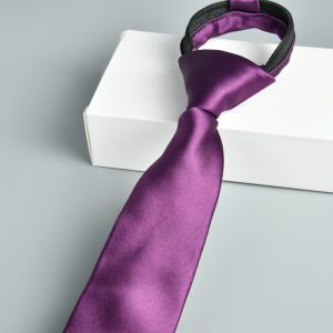 test_Men’s Polyester Stripe Tie For Autumn And Winter