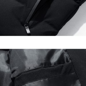 test_Men’s Solid Color Casual Standing Collar Sleeveless Loose Men’s Outwear