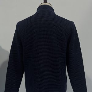 test_Men’s Solid Color Simple Style Standing Collar Long Sleeve Slim Men’s Tops