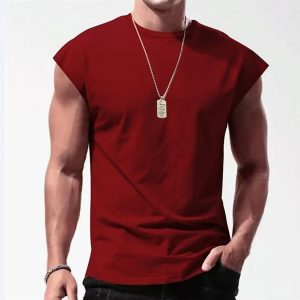 test_Men’s Solid Color T-shirt Men’s Clothing