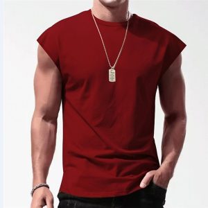 test_Men’s Solid Color T-shirt Men’s Clothing