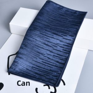 test_Men’s Wine Red Solid Color Polyester Pocket Square For Wedding, Business Style With Jacquard Craft